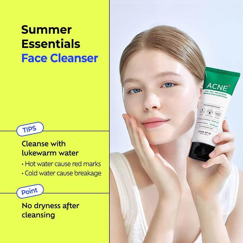SomeByMi AHA-BHA-PHA 30 Days Miracle Acne Clear Foam 100ml - Image 4