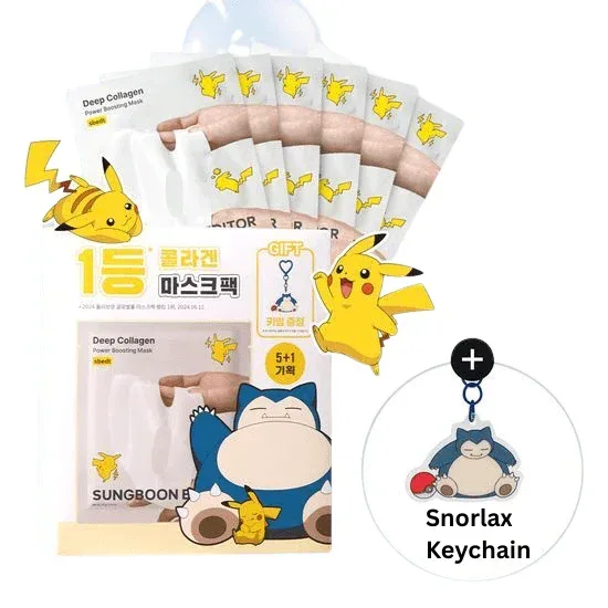 Sungboon Editor - Deep Collagen Power Boosting Mask 6ea (Pokemon Ver)
