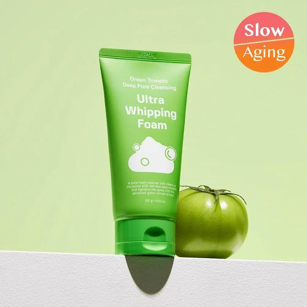 Sungboon Editor - Green Tomato Deep Pore Cleansing Ultra Whipping Foam 120g - Image 2