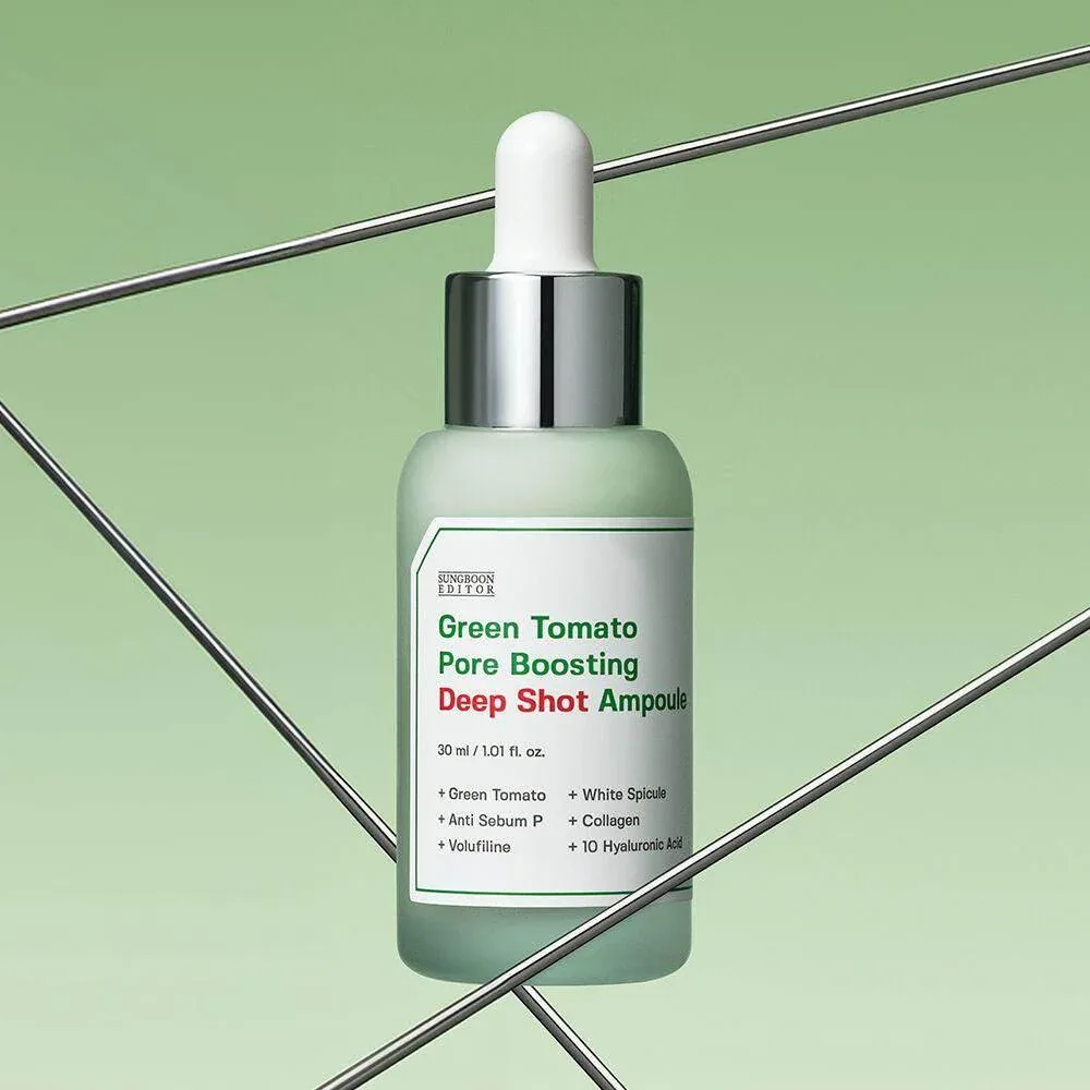 Sungboon Editor - Green Tomato Pore Boosting Deep Shot Ampoule 30ml - Image 2