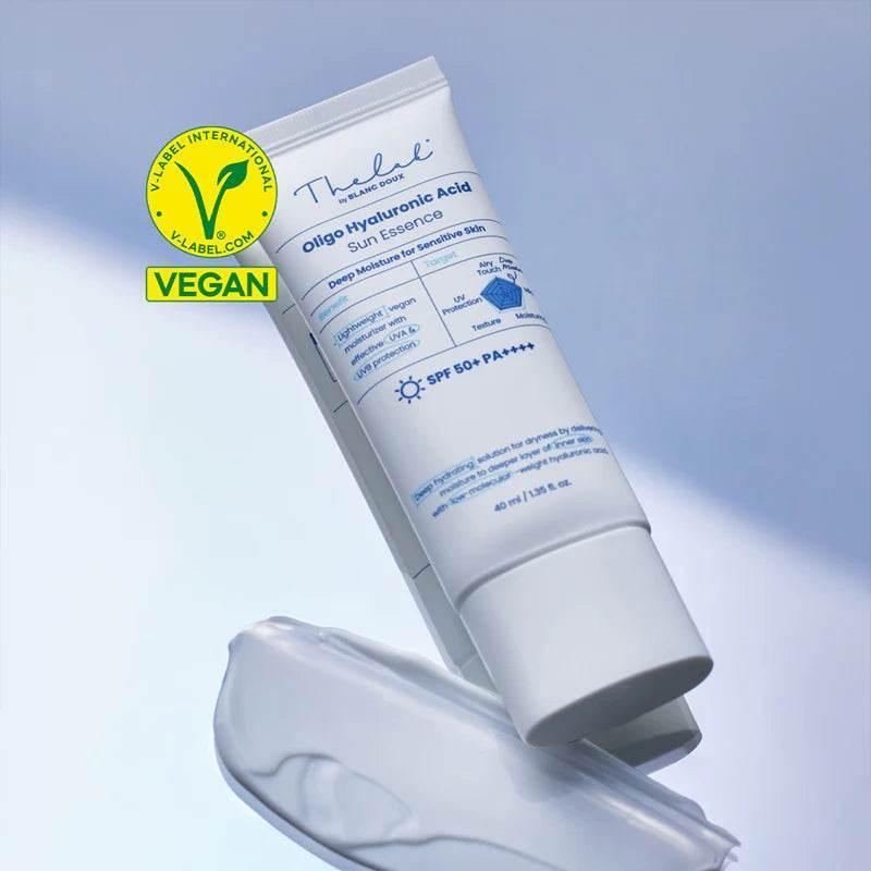 The Lab by Blanc Doux - Oligo Hyaluronic Acid Sun Essence SPF50 PA++++ 40ml - Image 3