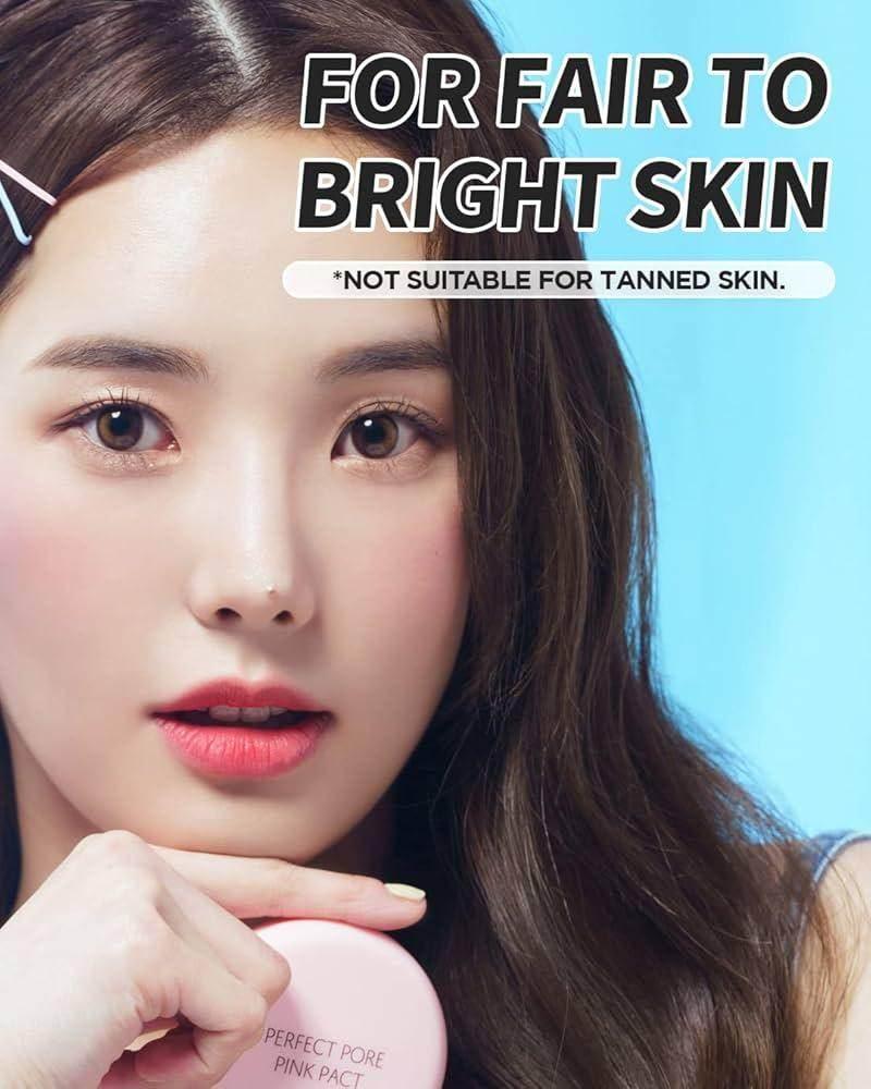 The Saem - Perfect Pore Pink Pact 11g - Image 2