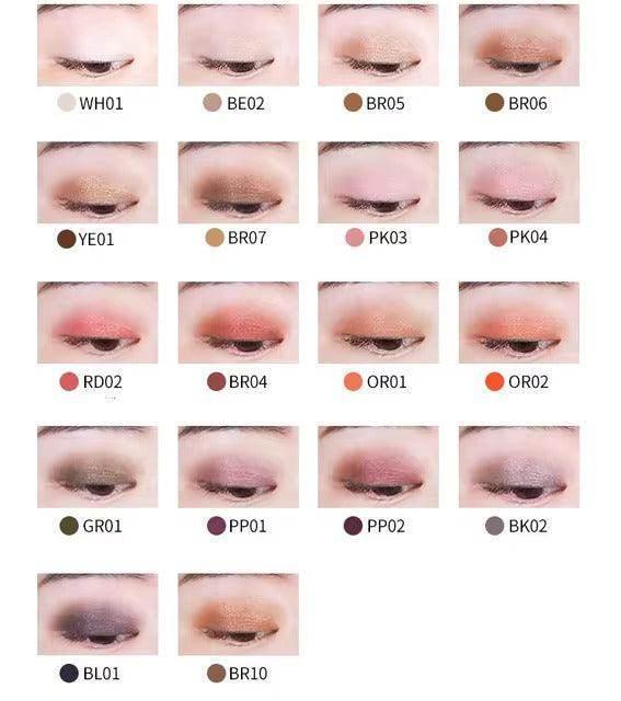 The Saem - Single Shadow Shimmer - 5 Colors - Image 2