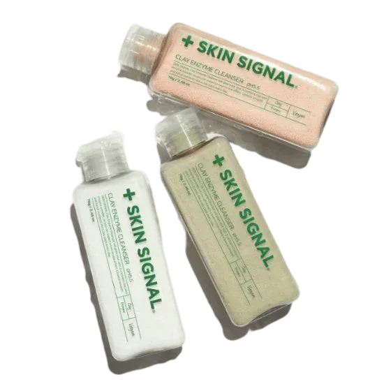 The Skin Signal - Clay Enzyme Cleanser ph 5.5 70g - 3 Options