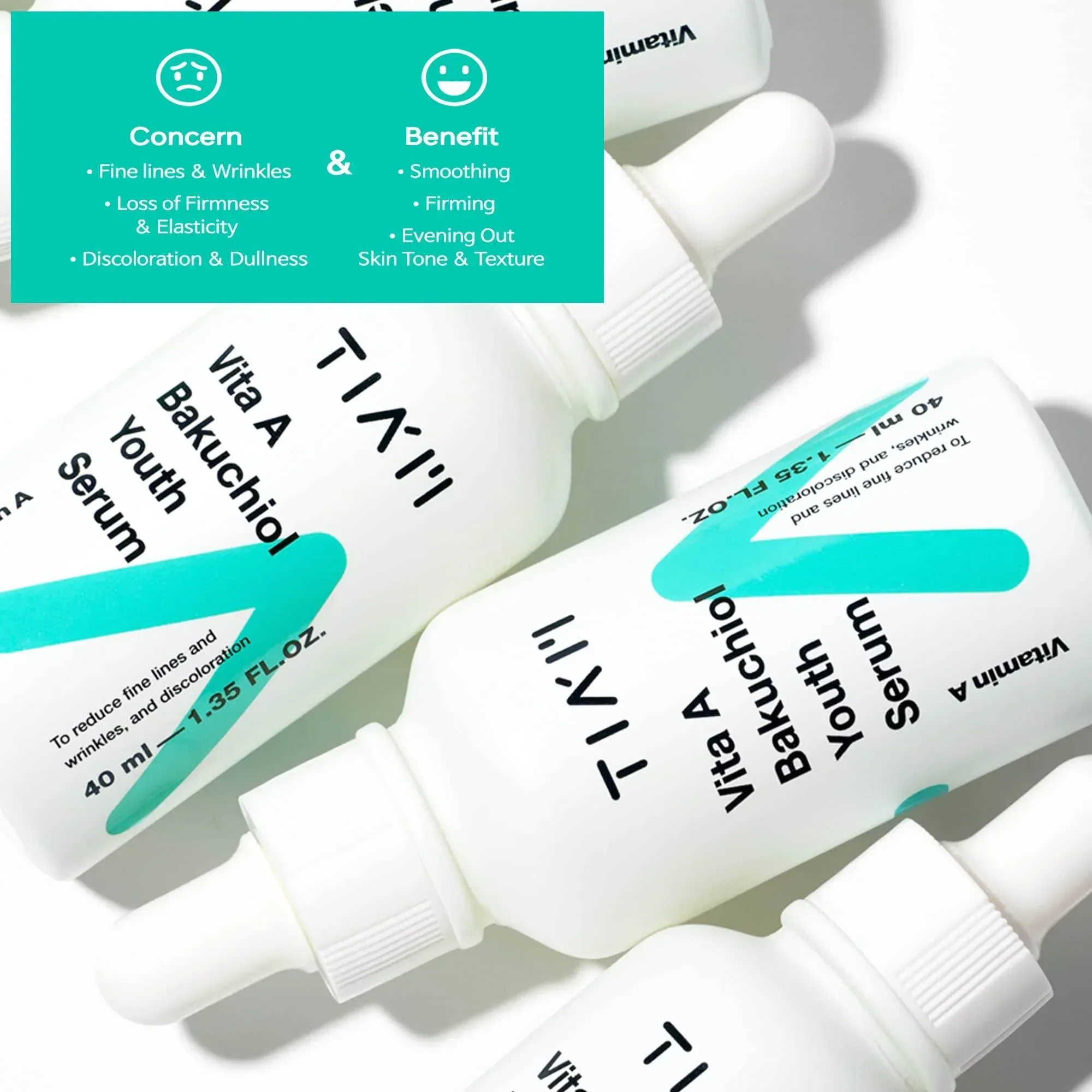 Tiam - Vita A Bakuchiol Youth Serum 40ml - Image 2