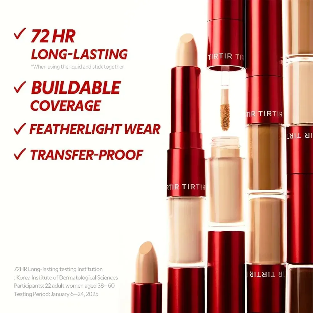 Tirtir - Glide & Hide Blurring Concealer - 3 Colors - Image 3