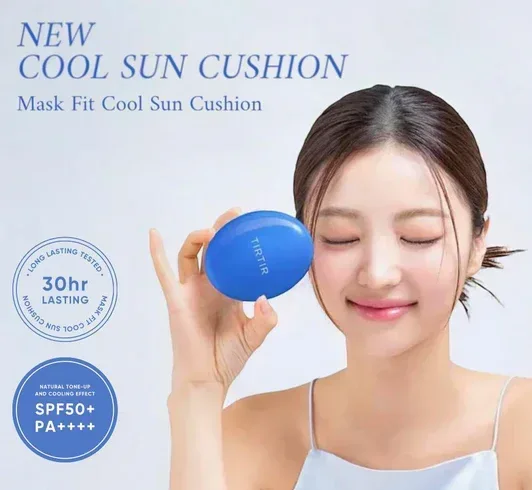 Tirtir - Mask Fit Cool Sun Cushion SPF50 PA++++ - Image 2