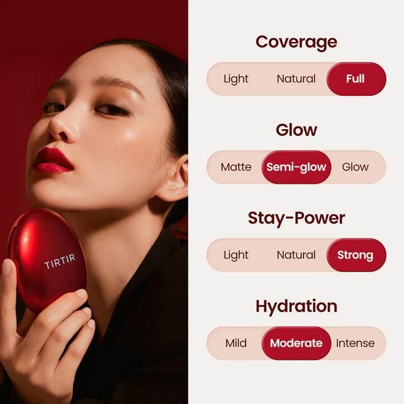 TirTir - Mask Fit Red Mini Cushion - 21 Colors - Image 2