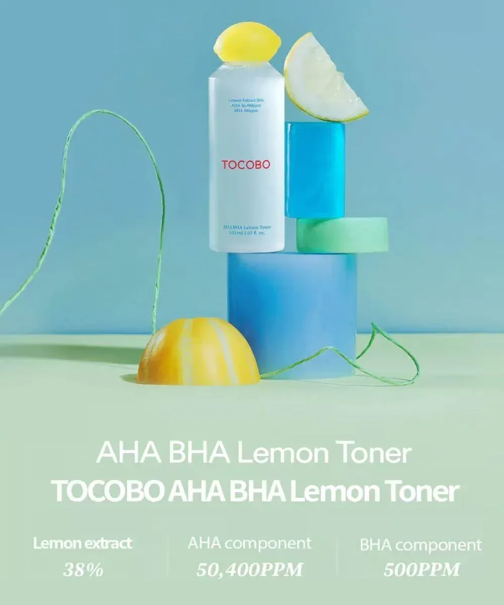 TOCOBO - AHA BHA Lemon Toner 150ml - Image 4
