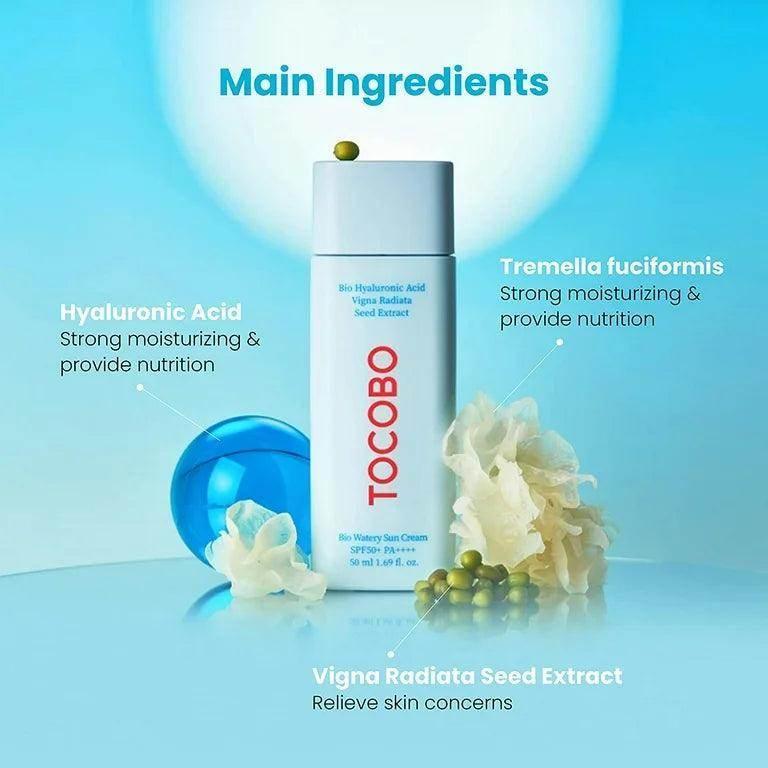 TOCOBO - Bio Watery Sun Cream SPF50+PA++++ 50ml - Image 4