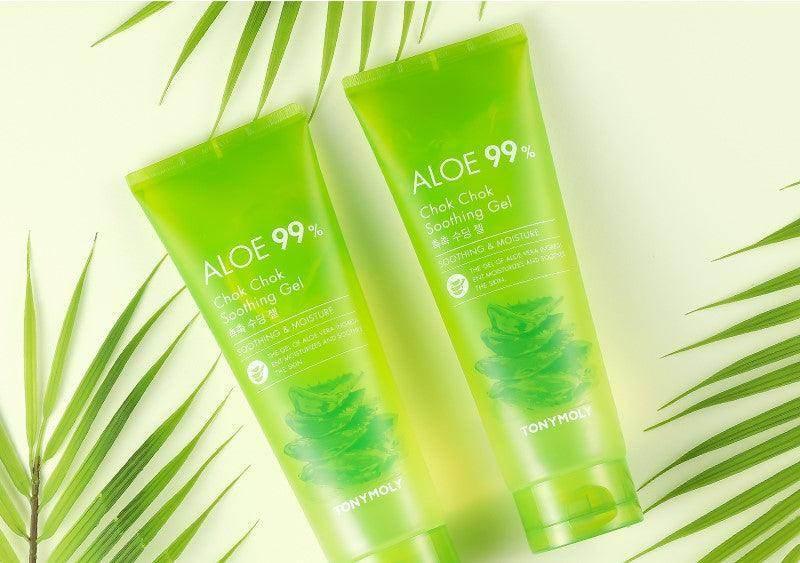 Tonymoly Chok Chok Soothing Gel Aloe 99% 250ml - Image 3