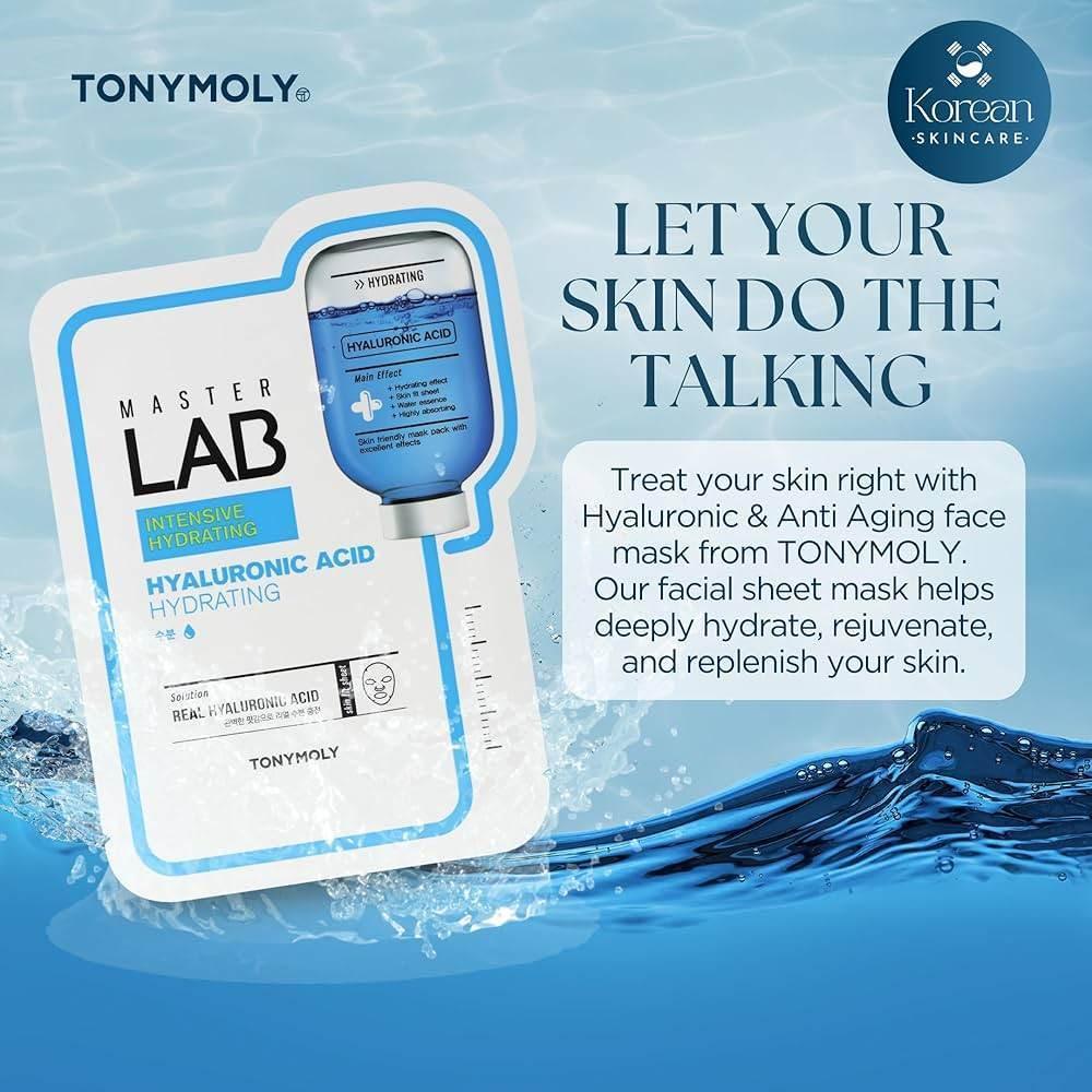 Tonymoly - Hyaluronic Acid Hydrating Mask 1ea - Image 2