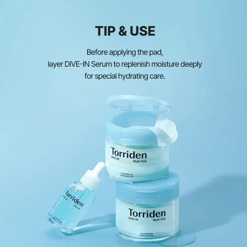 Torriden Low Molecular Hyaluronic Acid Multi Pad 80ea - Image 3