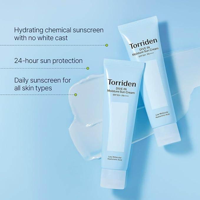 Torriden Watery Moisture Sun Cream (SPF 50+ PA++++) 60ml (EXP 12.11.26) - Image 3