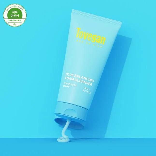 Tovegan - Blue Balancing Foam Cleanser 150ml - Image 2