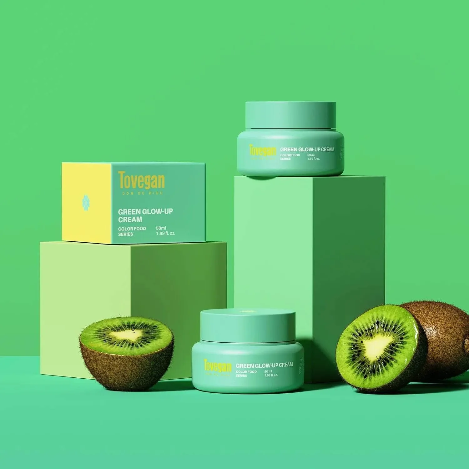Tovegan - Green Glow Up Cream 50ml - Image 2