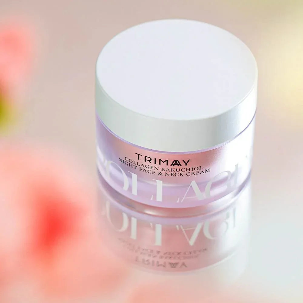 Trimay - Collagen Bakuchiol Night Face & Neck Cream 50ml - Image 2