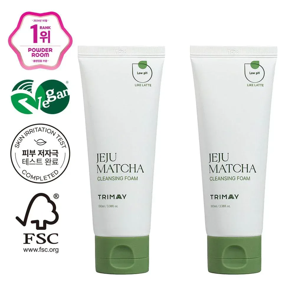 Trimay - Jeju Matcha Cleansing Foam 100ml