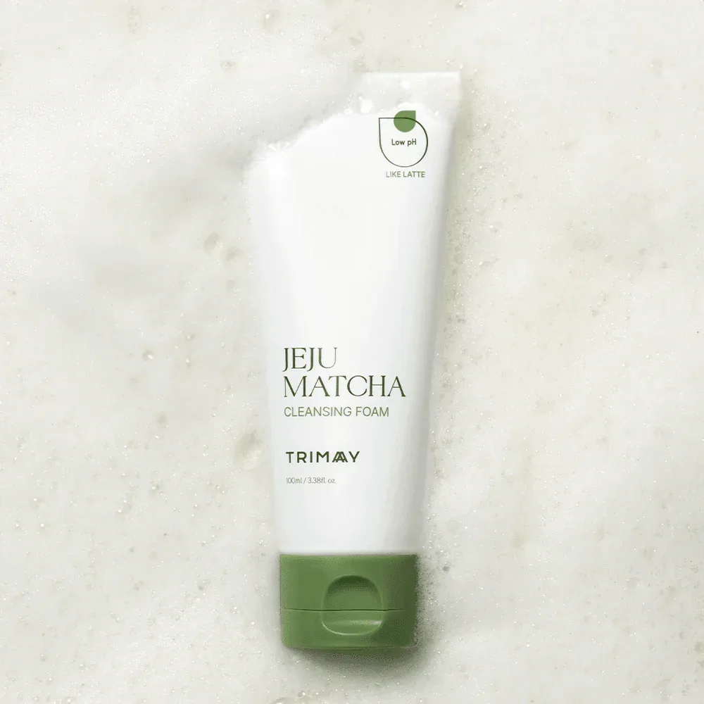 Trimay - Jeju Matcha Cleansing Foam 100ml - Image 2