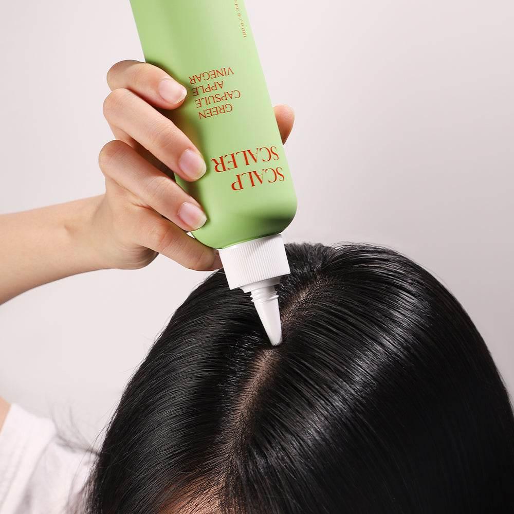 Trimay - Scalp Scaler Green Capsule Apple Vinegar 180ml - Image 2