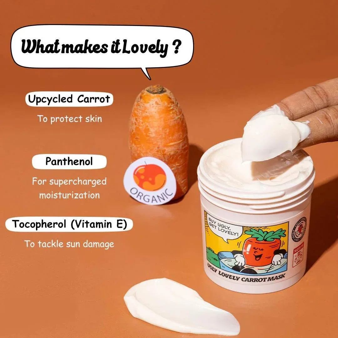 Ugly Lovely - Carrot Mask 100ml - Image 2