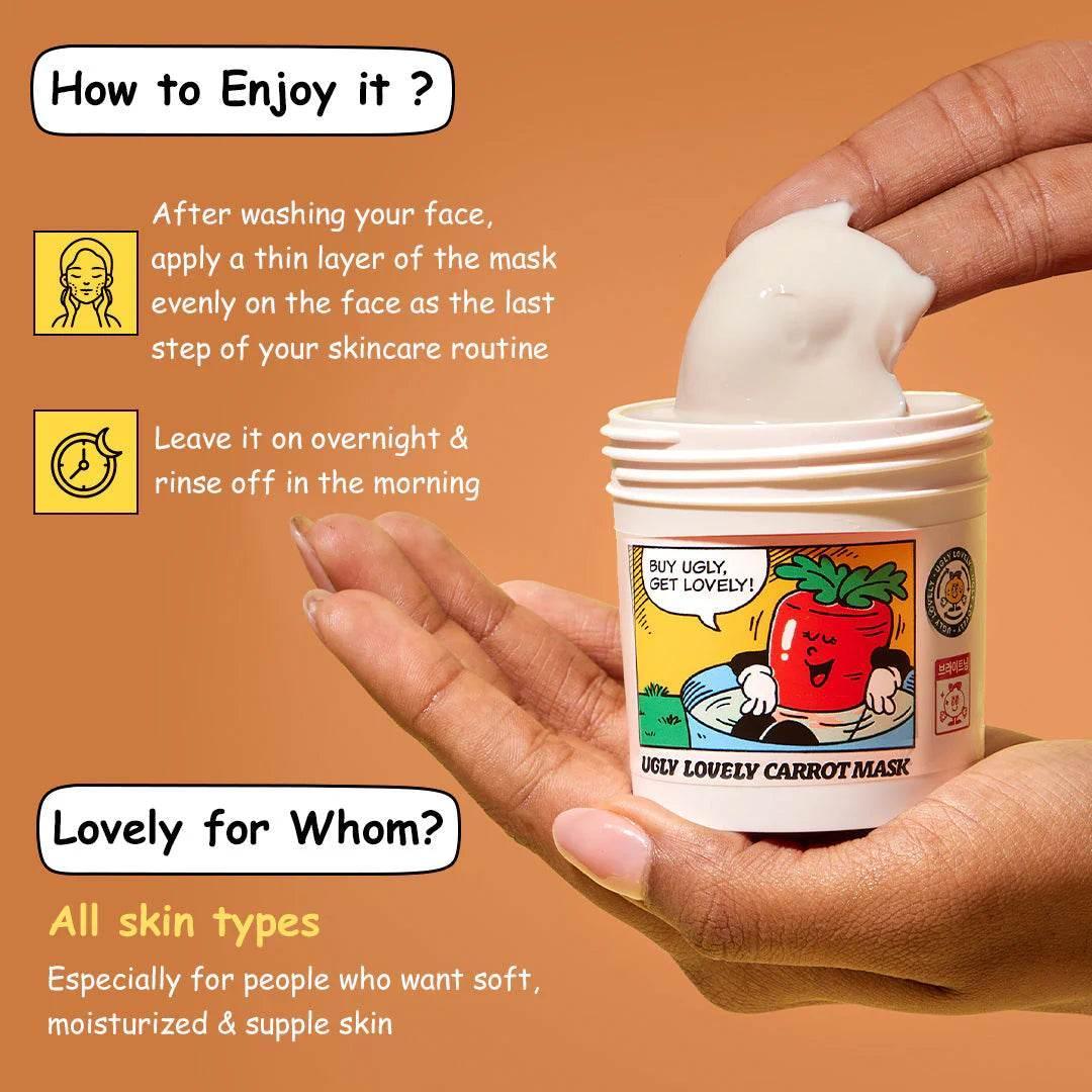 Ugly Lovely - Carrot Mask 100ml - Image 3