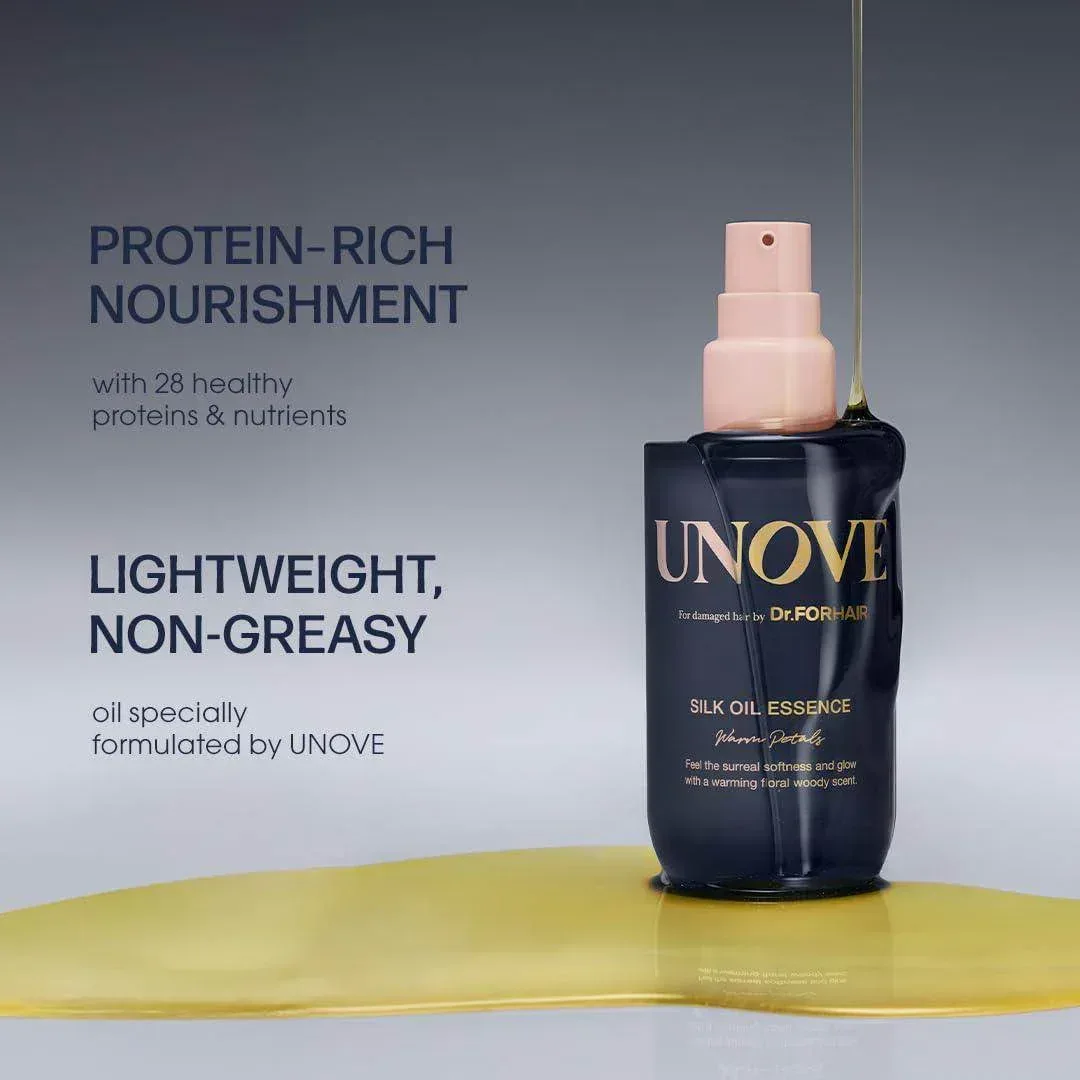 Unove - Silk Oil Essence 70ml x 2 - Image 3