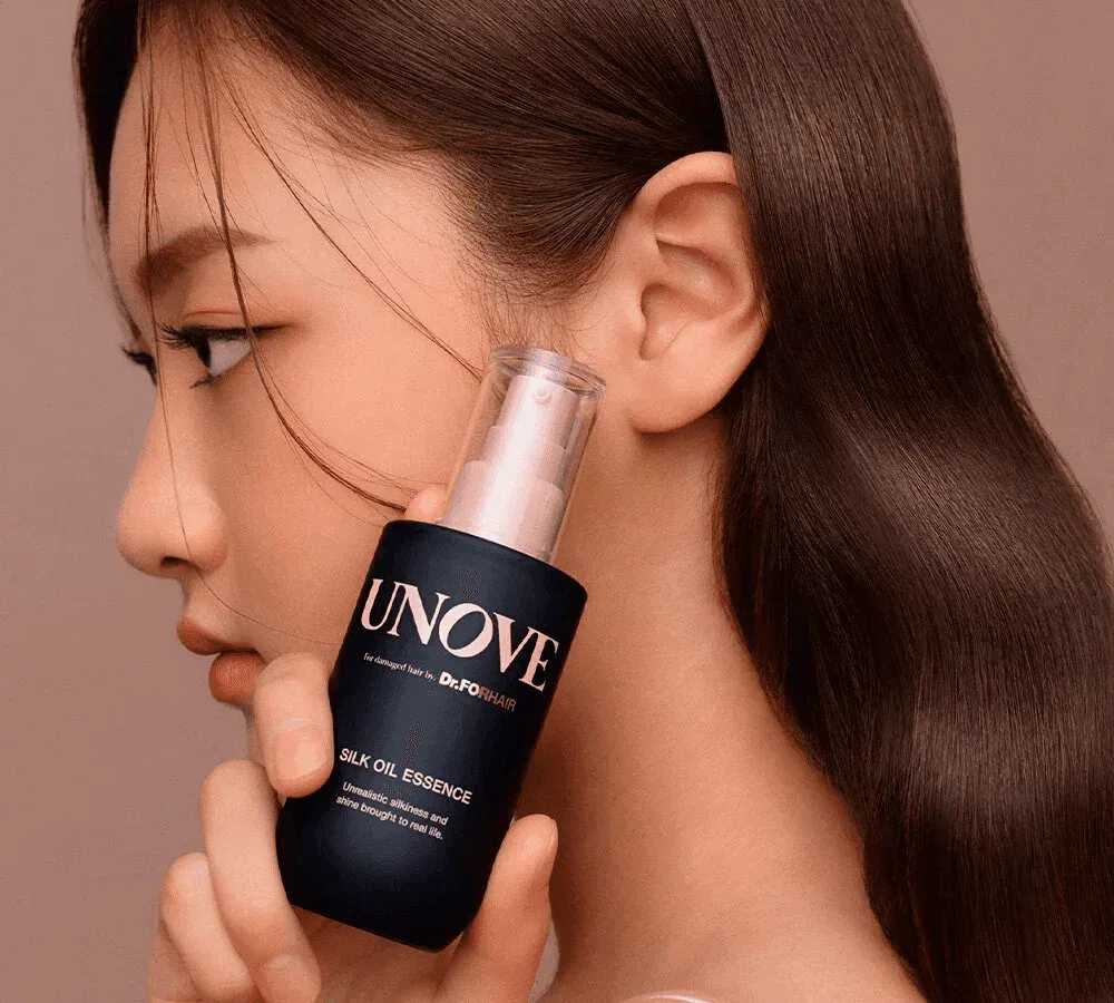 Unove - Silk Oil Essence 70ml x 2 - Image 4
