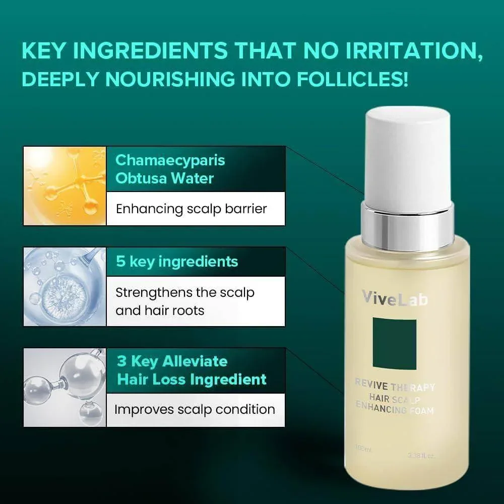 Vivelab - Hair Scalp Enhancing Foam 100ml - Image 3