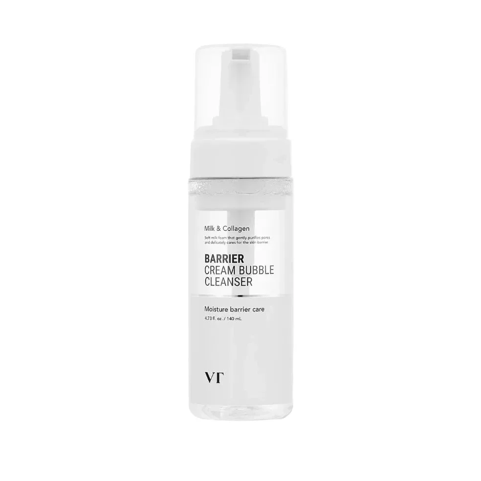 VT – Barrier Cream Bubble Cleanser 140ml