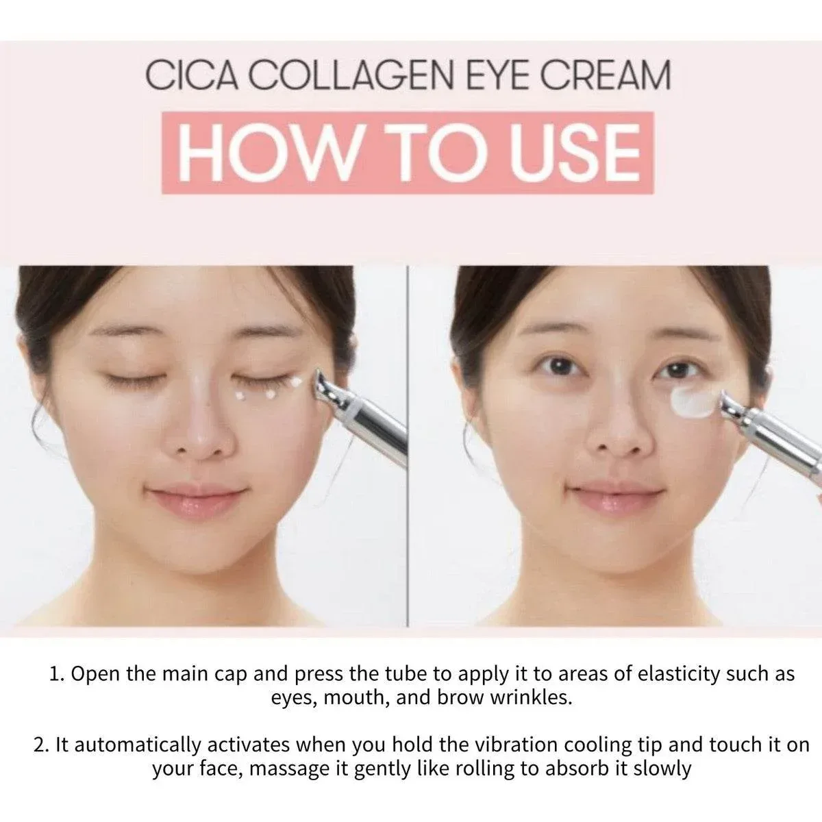VT - Cica 300Da Collagen Eye Cream 15ml - Image 3