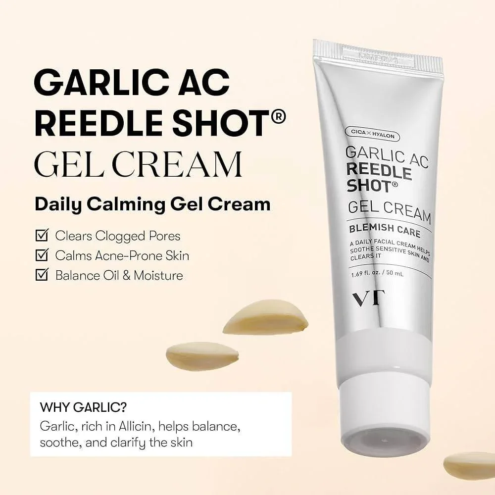 VT - Garlic AC Reedle Shot Gel Cream 50ml - Image 2