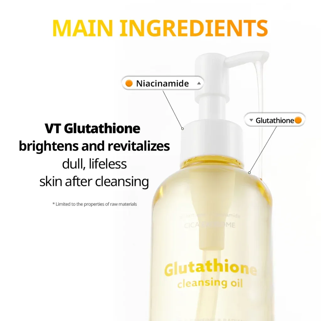 VT – Glutathione Cleansing Oil 200ml - Image 2