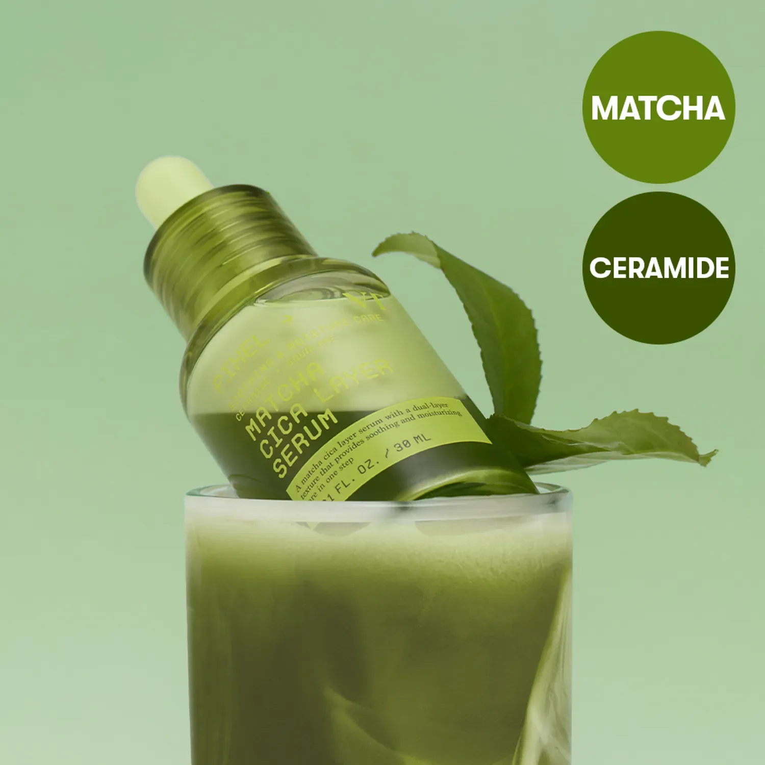 VT – Matcha Cica Layer Serum 30ml - Image 2