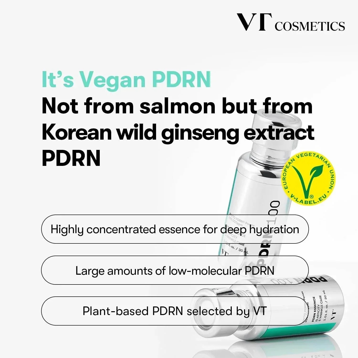 VT - PDRN Essence 100 - 30ml - Image 4