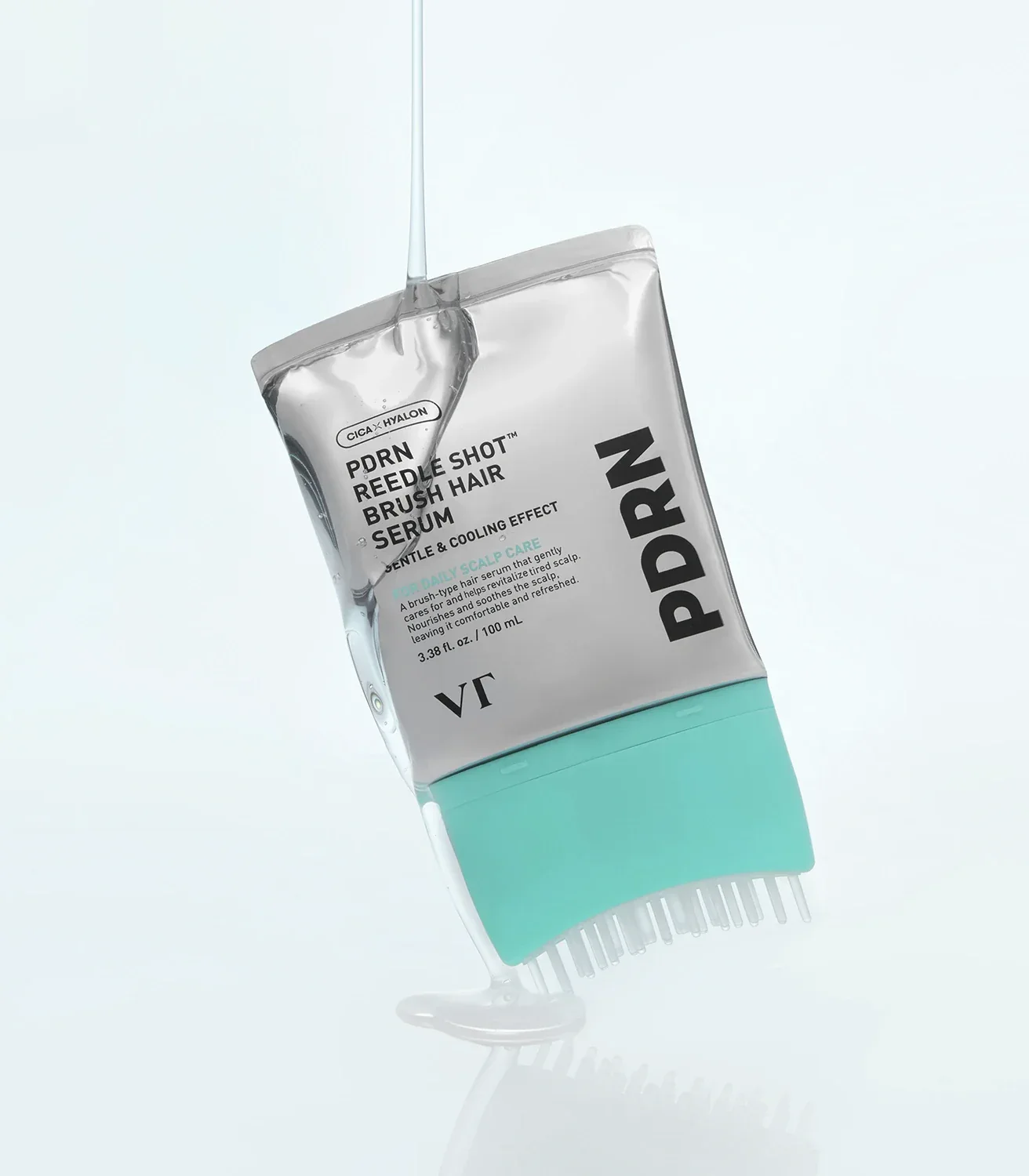 VT – PDRN Reedle Shot Brush Hair Serum 100ml - Image 2