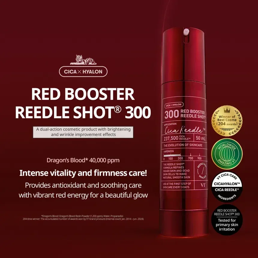 VT - Red Booster Reedle Shot 300 - 50ml - Image 2