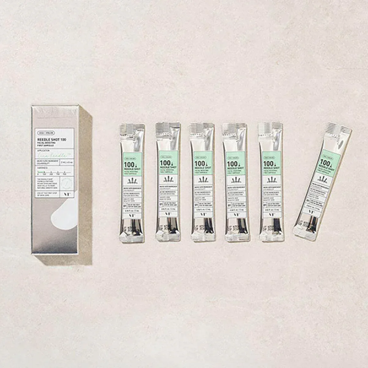 VT - Reedle Shot 100 Facial Boosting First Ampoule 2ml 6ea - Image 4