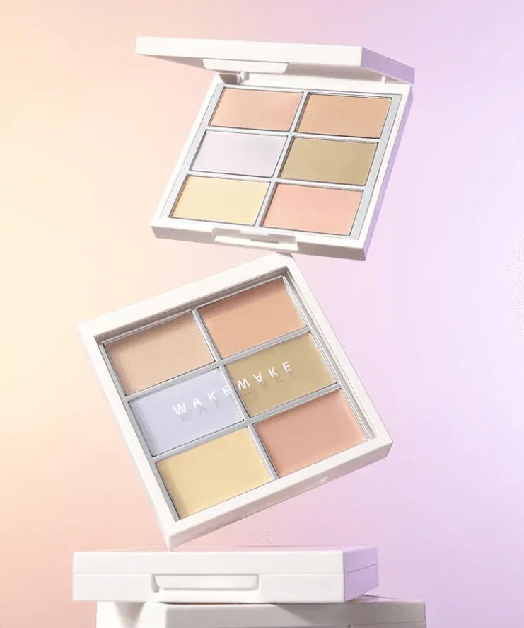WakeMake - Defining Cover Conceal-Fit Palette 9g - 2 Colors - Image 2