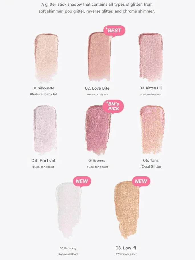 WakeMake - Glitz Longwear Stick Shadow 1+1 - 8 Colors - Image 3