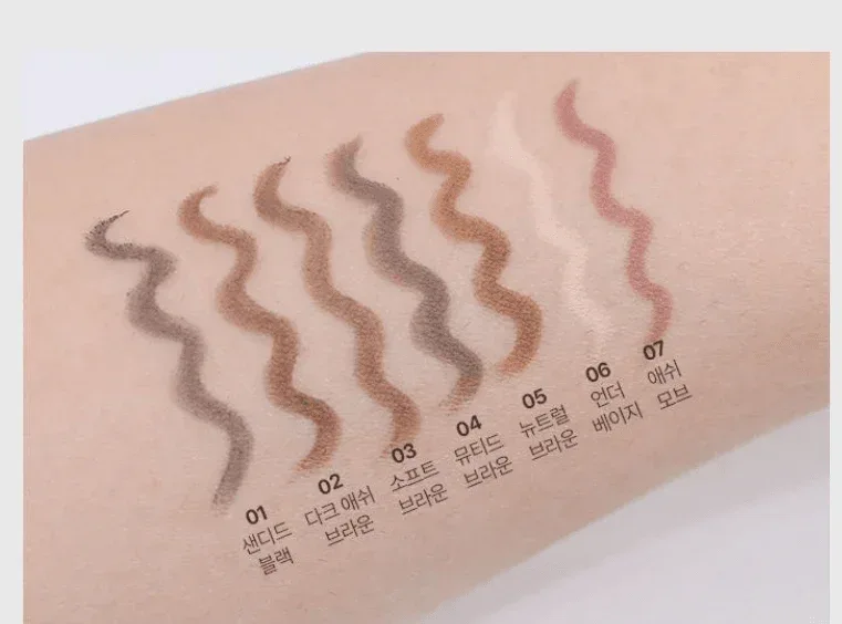 WakeMake - Real Ash Pencil Eye Liner - 6 Colors - Image 4