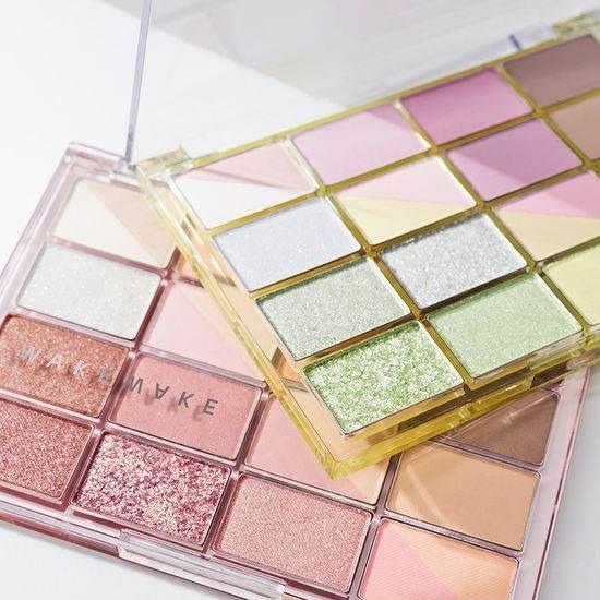 WakeMake - Soft Blurring Eye Palette - 8 Colors