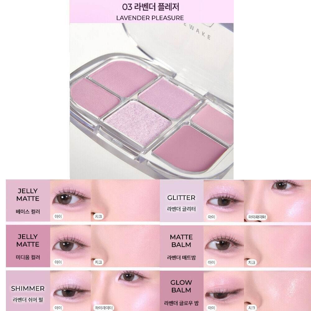 WakeMake - Soft Sheer Multi Palette 6.4g - 3 Colors - Image 4