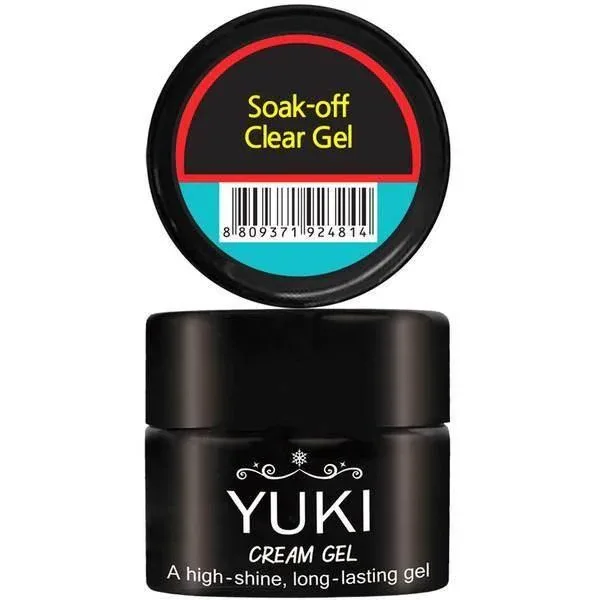 Yuki - Cream Soak-Off Clear Gel 5g - Image 3