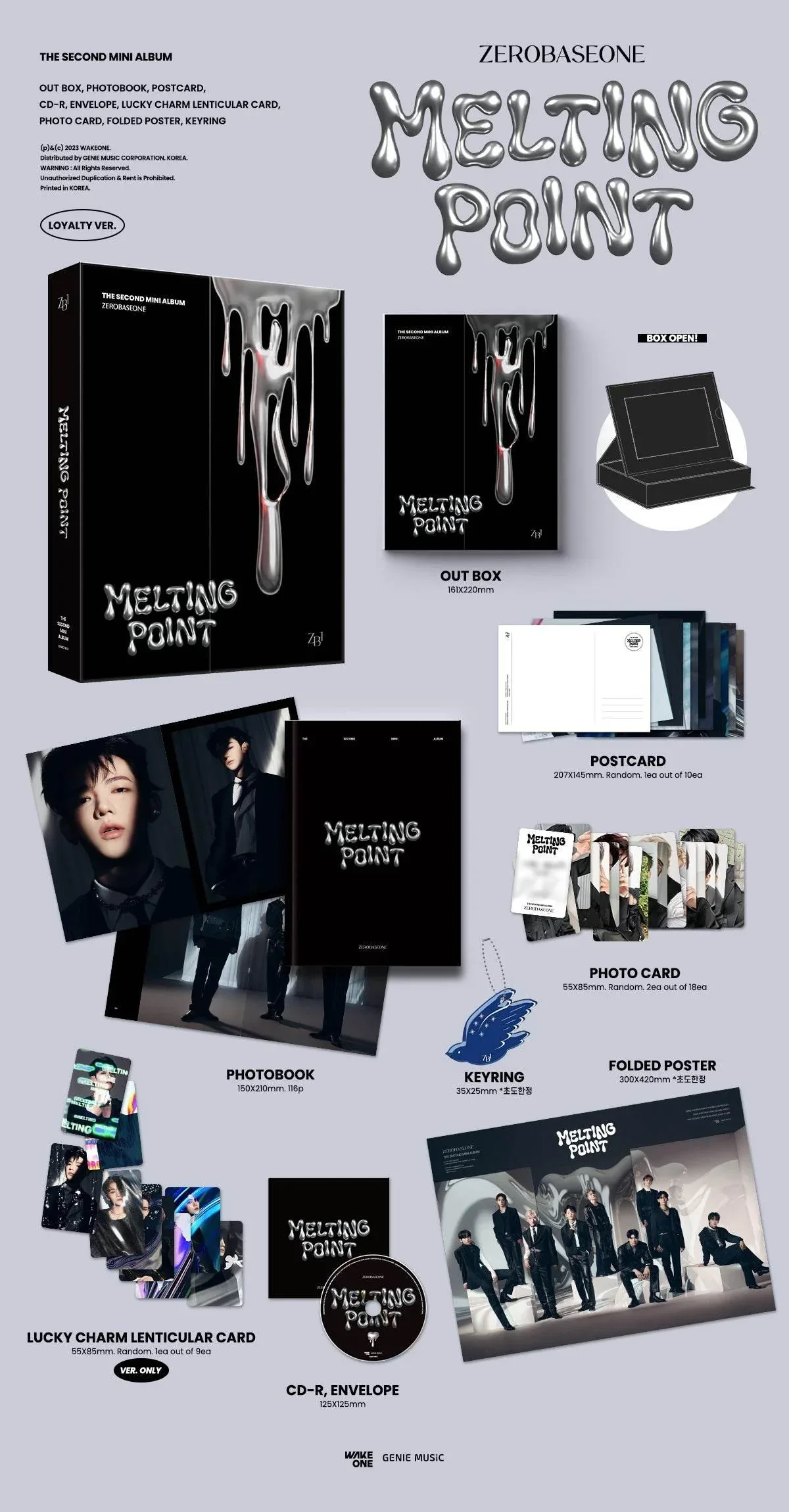 Zerobaseone - 2nd Mini Album (Melting Point) - Random - Image 4